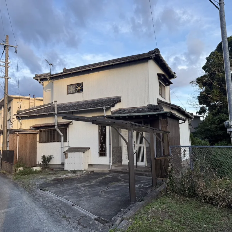 木造住宅解体工事の施工前